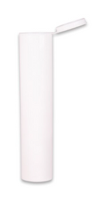 114mm Pre-Roll Tubes - Wide Mouth Fits 3 Cones - White - Child Resistant [700 tubes per case]