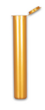 Load image into Gallery viewer, 116mm Pre-Roll Tubes - Gold - Child Resistant [1000 tubes per case]