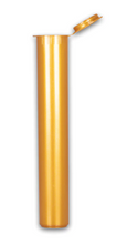 Load image into Gallery viewer, 116mm Pre-Roll Tubes - Gold - Child Resistant [1000 tubes per case]