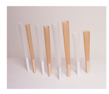 Load image into Gallery viewer, 98mm Reefer Pre-Rolled Cones - Refined White [800 Cones per Box]