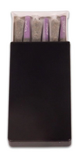 Load image into Gallery viewer, Slider Pre-Roll Box - Black - 98mm &amp; 84mm - Fits up to 7 Pre-Rolls [360 per Case]